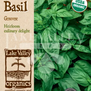 Basil Genovese Organic Seed Pack LV