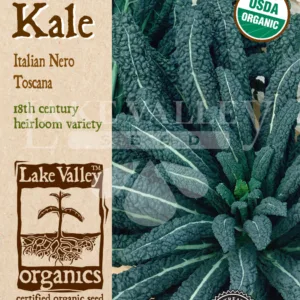 Kale Italian Nero Toscana Organic Seed Pack LV