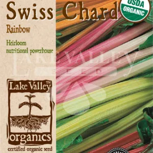 Swiss Chard Rainbow Organic Seed Pack LV