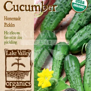 Cucumber Homemade Pickles Organic Seed Pack LV