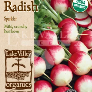Radish Sparkler Organic Seed Pack LV