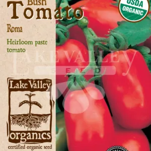 Tomato Bush Roma Organic Seed Pack LV