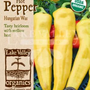 Pepper Hot Hungarian Wax Organic Seed Pack LV