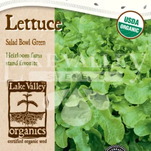 Lettuce Salad Bowl Organic Seed Tape LV