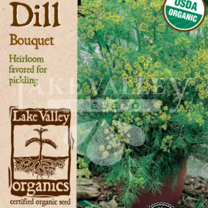 Dill Bouquet Organic Seed Pack LV