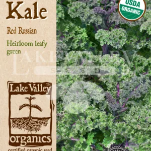 Kale Red Russian Organic Seed Pack LV