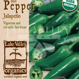 Pepper Hot Jalapeno Early Organic Seed Pack LV