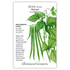 Bean Bush Ferrari Seed Pack