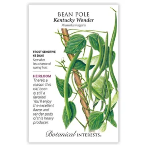 Bean Pole Kentucky Wonder Seed Pack
