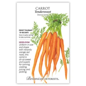 Carrot Tendersweet Seed Pack
