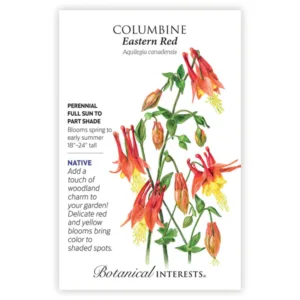 Columbine Eastern Red Seed Pack