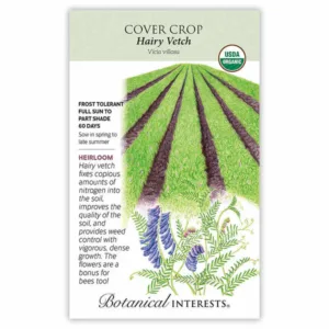 Hairy Vetch Cover Crop Organic Large Seed Pack