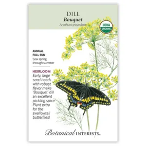 Dill Bouquet Organic Seed Pack