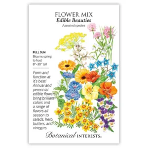 Flower Mix Edible Beauties Large Seed Pack