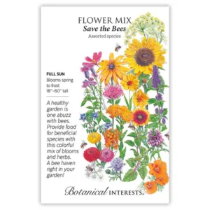 Flower Mix Save The Bees Large Seed Pack