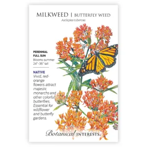 Milkweed Butterfly Flower Seed Pack