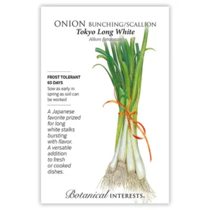 Scallion/Onion Bunching Tokyo Long White Seed Pack