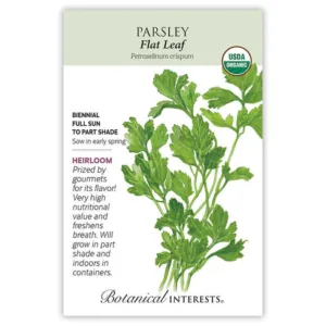 Parsley Italian Giant Organic Seed Pack