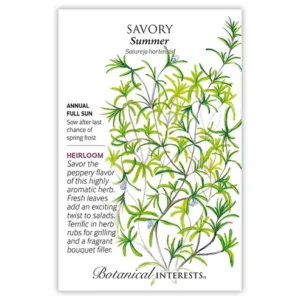 Savory Summer Seed Pack