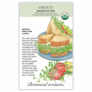 Sprouts Sandwich Mix Organic Large Seed Pack