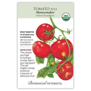 Tomato Pole Moneymaker Organic Seed Pack
