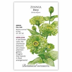 Zinnia Envy Seed Pack